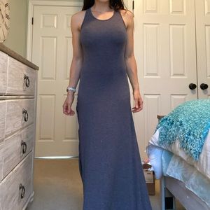 Grey Maxi Dress